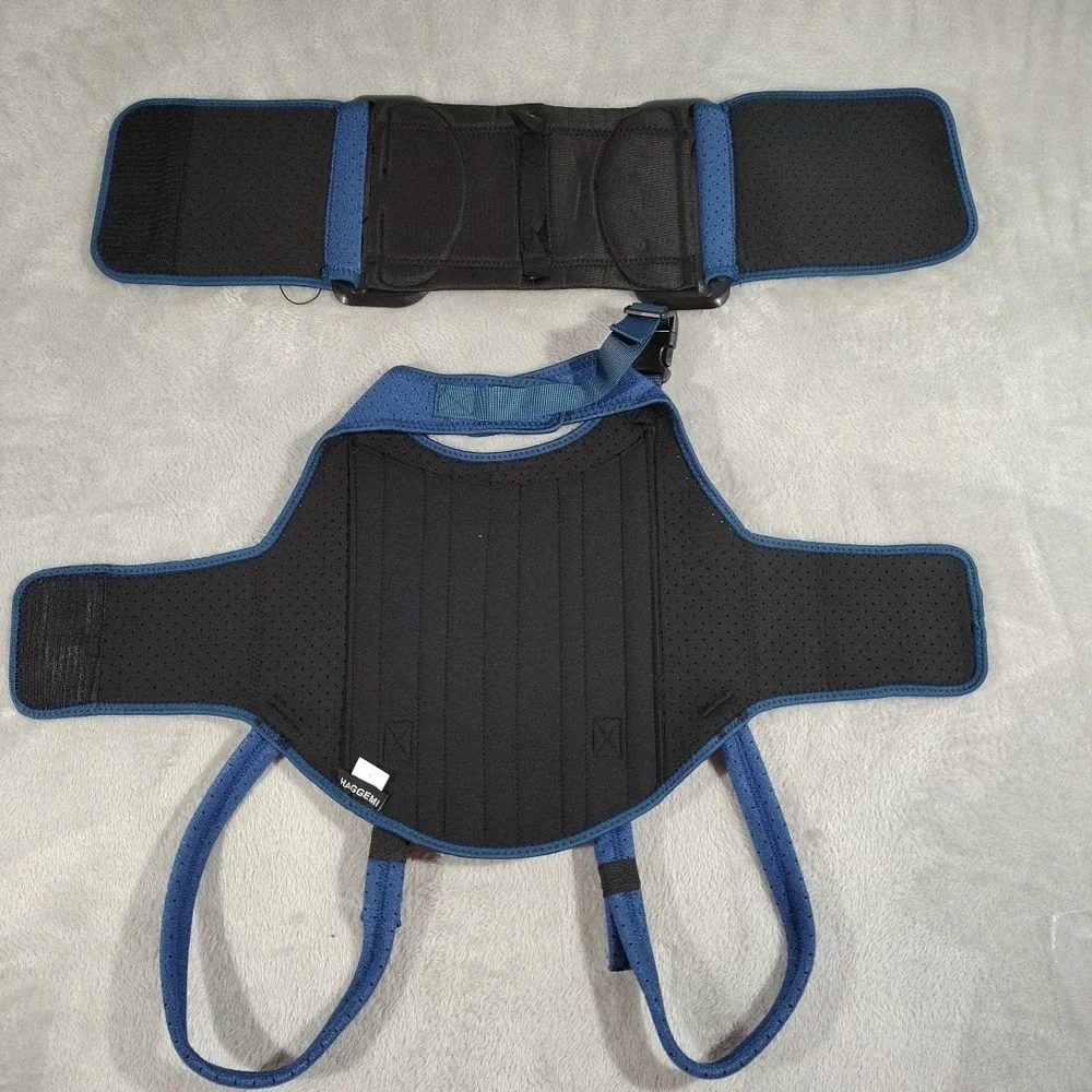Haggemi Dog Back Brace Spine Support Harness for IVDD and Arthritis Relief Small